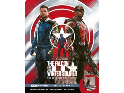 Marvel - The Falcon And The Winter Soldier Limited Edition Steelbook 4K Ultra HD + Blu-Ray