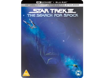 Star Trek III - The Search For Spock Limited Edition Steelbook 4K Ultra HD + Blu-Ray