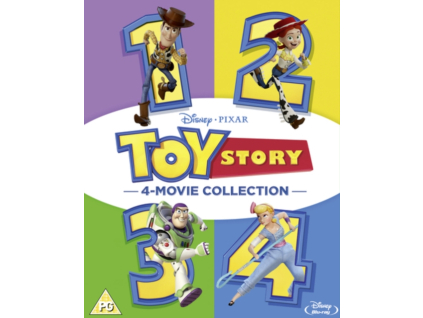 Toy Story 1 to 4 Blu-Ray