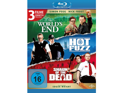 Cornetto Trilogie: The World's End / Hot Fuzz / Shaun of the Dead (Blu-ray)