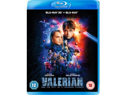 Valerian And The City Of A Thousand Planets 3D + 2D Blu-Ray