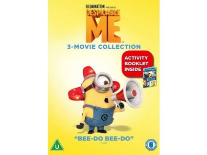 Despicable Me 1 to 3 (With Activity Book) DVD