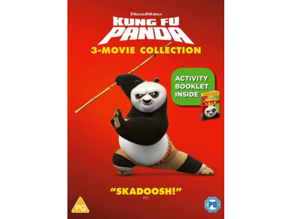 Kung Fu Panda 1 to 3 (With Activity Book) DVD