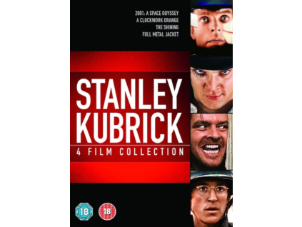 2001 A Space Odyssey / Clockwork Orange / Shining / Full Metal Jacket DVD