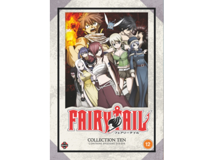 Fairy Tail Collection 10 (Episodes 213 to 239) DVD