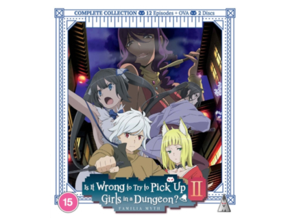 Is It Wrong To Pick Up Girls In A Dungeon Season 2 Blu-Ray
