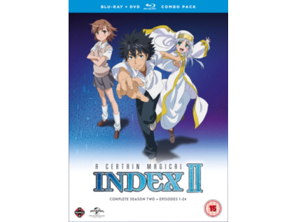 A Certain Magical Index Season 2 (Episodes 1 to 24) Blu-Ray + DVD