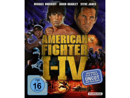 American Fighter 1-4 (Blu-ray)