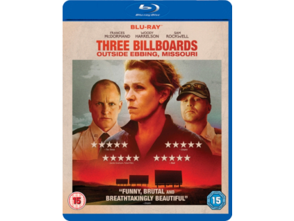 Three Billboards Outside Ebbing Missouri Blu-Ray