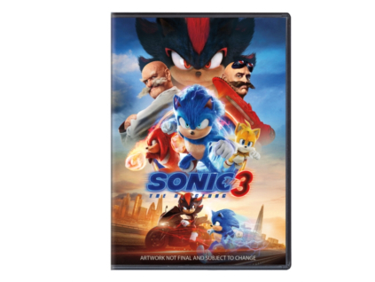 Sonic The Hedgehog 3 DVD