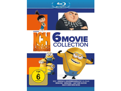 Ich - Einfach unverbesserlich & Minions (6-Movie Collection) (Blu-ray)