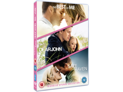 Nicholas Sparks - Dear John / Safe Haven / The Best of Me DVD