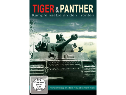 Tiger & Panther - Kampfeinsätze an den Fronten (DVD)