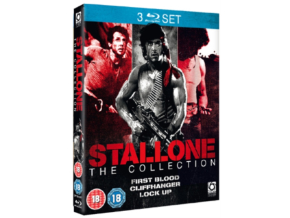 Stallone - First Blood / Cliffhanger / Lock Up Blu-Ray