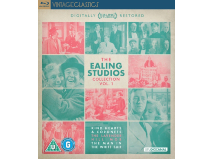 Kind Hearts And Coronets / The Lavender Hill Mob / The Man In The White Suit Blu-Ray