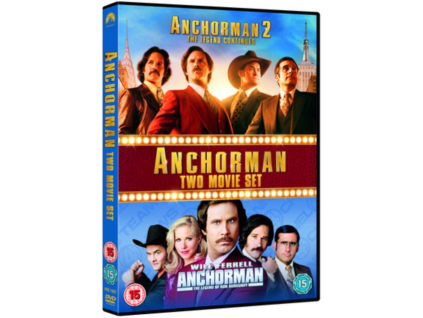 Anchorman (2 Films) The Legend Of Ron Burgundy / The Legend Continues DVD