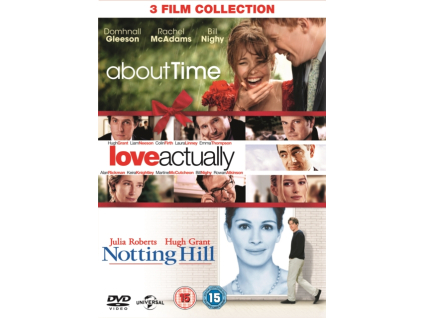About Time / Love Actually / Notting Hill DVD