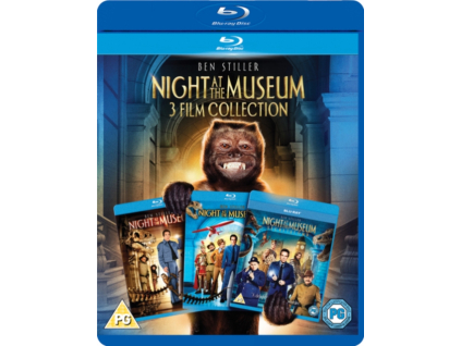 Night At The Museum 1 to 3 Complete Movie Collection Blu-Ray