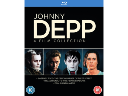Johnny Depp - Sweeney Todd / Astronauts Wife / Dark Shadows / Don Juan DeMarco Blu-Ray