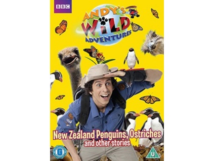 Andys Wild Adventures - New Zealand Penguins Ostriches And Other Stories DVD