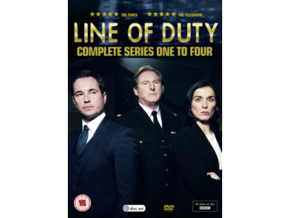 Line Of Duty Series 1 to 4 DVD