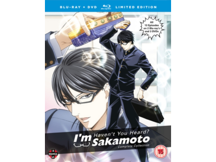 Havent You Heard Im Sakamoto Complete Season 1 Blu-Ray + DVD