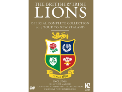 The British and Irish Lions Official Complete Collection 2017 Tour To New Zealand DVD