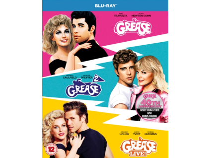 Grease / Grease 2 / Grease Live Blu-Ray
