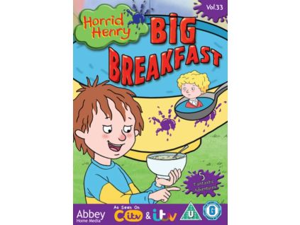 2103276 horrid henry big breakfast dvd