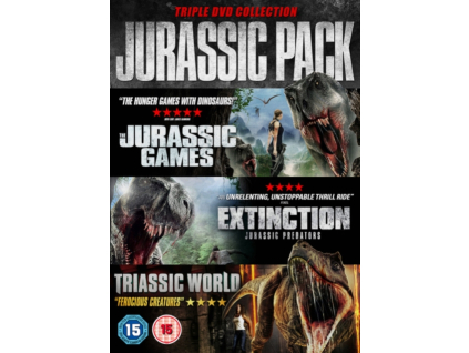 Jurassic Games / Triassic World / Extinction DVD