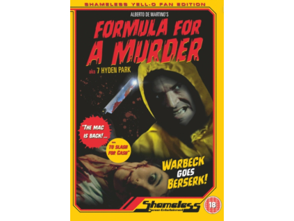 Formula For A Murder DVD