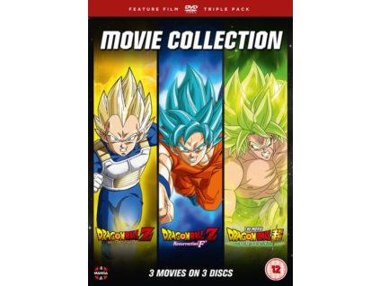 Dragon Ball Z (Movies) Battle Of Gods / Resurrection F / Broly DVD