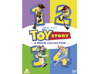 Toy Story 1 to 4 Complete Movie Collection DVD