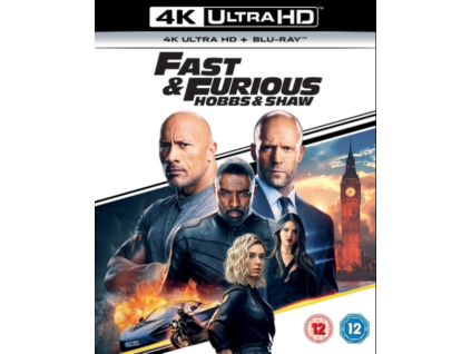 Fast and Furious - Hobbs and Shaw 4K Ultra HD + Blu-Ray