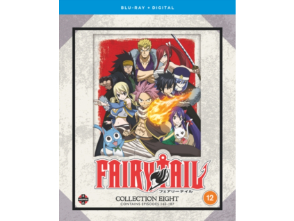 Fairy Tail Collection 8 (Episodes 165 to 187) Blu-Ray