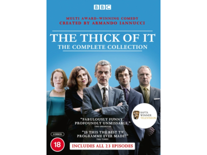 The Thick Of It Series 1 to 4 Complete Collection DVD