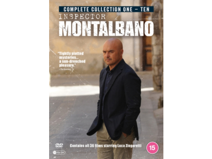 Inspector Montalbano Series 1 to 14 (36 Feature Length Episodes) DVD