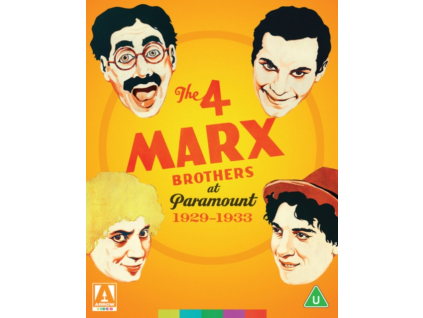 The 4 Marx Brothers At Paramount 1929 - 1933 (5 Films) Blu-Ray