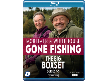 Mortimer and Whitehouse Gone Fishing Series 1 to 5 Blu-Ray