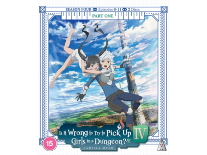 Is It Wrong To Pick Up Girls In A Dungeon Season 4 Part 1 Blu-Ray