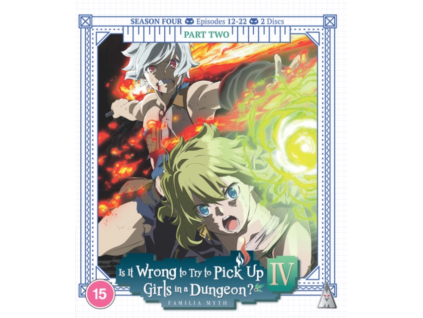 Is It Wrong To Pick Up Girls In A Dungeon Season 4 Part 2 Blu-Ray
