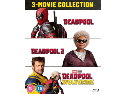 Deadpool 1 / Deadpool 2 / Deadpool 3 - Deadpool and Wolverine Blu-Ray