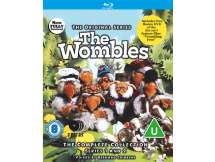 The Wombles Series 1 to 2 Complete Collection Blu-Ray
