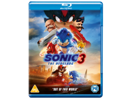 Sonic The Hedgehog 3 Blu-Ray
