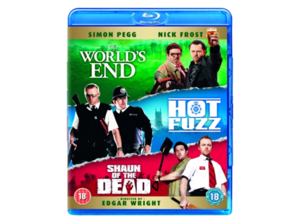 Edgar Wright - The Worlds End / Hot Fuzz / Shaun Of The Dead Blu-Ray
