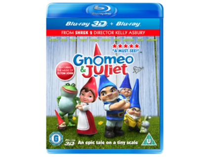Gnomeo and Juliet 3D+2D Blu-Ray