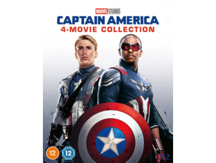 Captain America 1 to 4 Collection Blu-Ray
