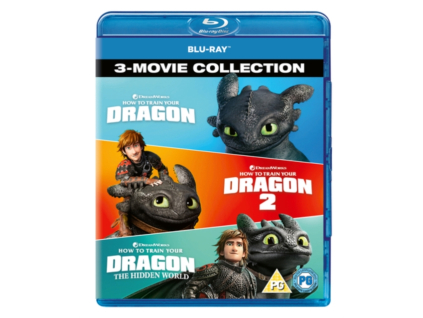 How To Train Your Dragon 1 to 3 Blu-Ray