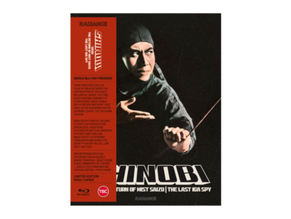 Shinobi - Siege / Return of Mist Saizo / The Last Iga Spy Limited Edition Blu-Ray