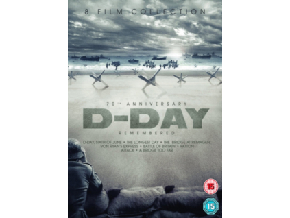 D-Day Sixth Of June / Longest Day / Bridge At Remagen / Von Ryans Express / Patton / Attack / Battle